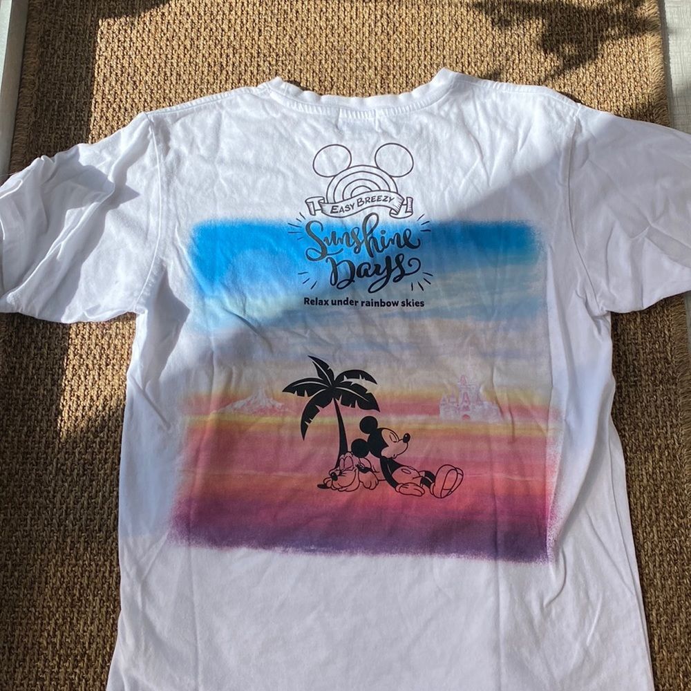 Disney resort Tokyo easy breezy sunshine days tee shirt